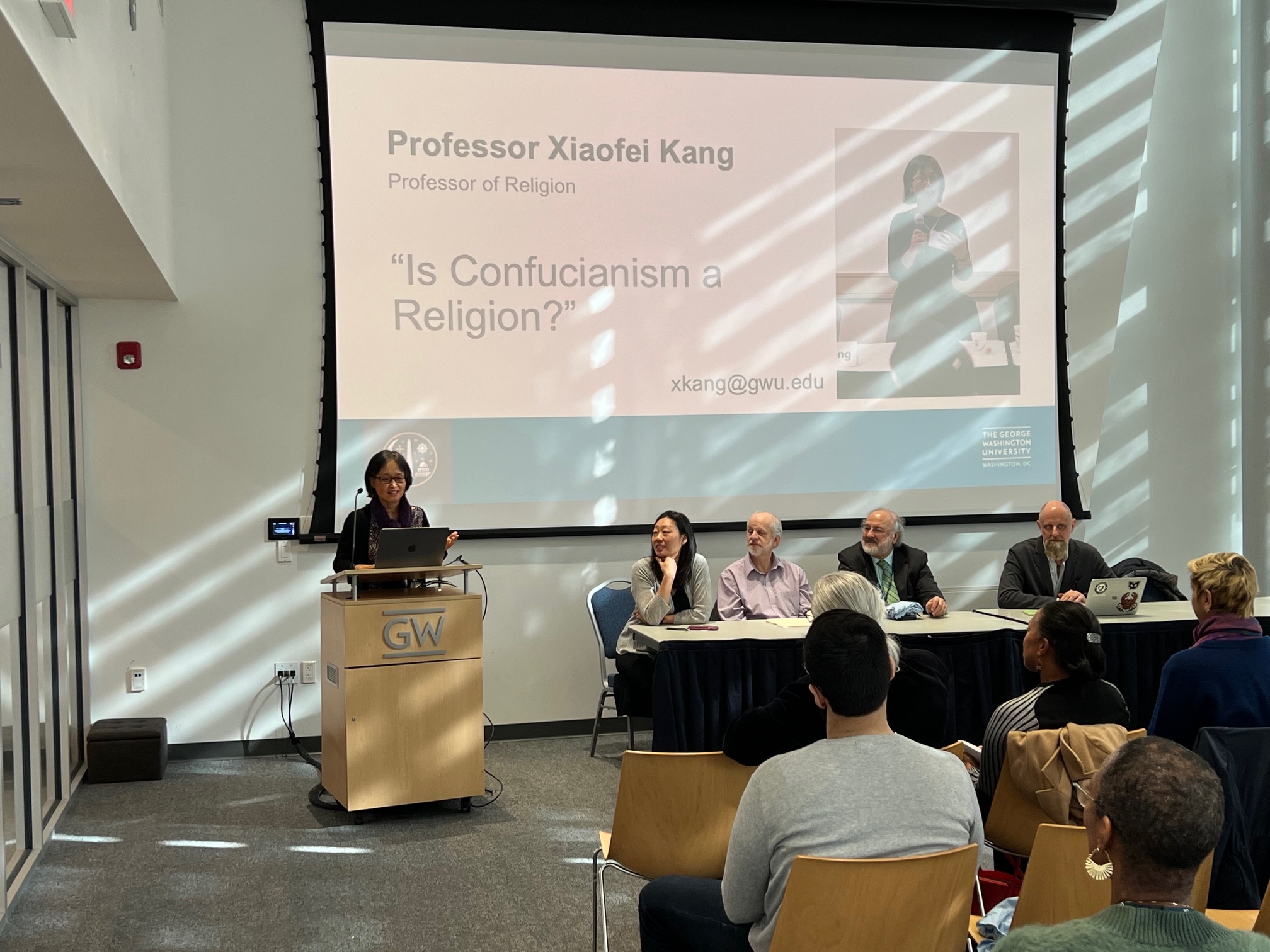 Faculty Member Xiaofei Kang RELx Lecture