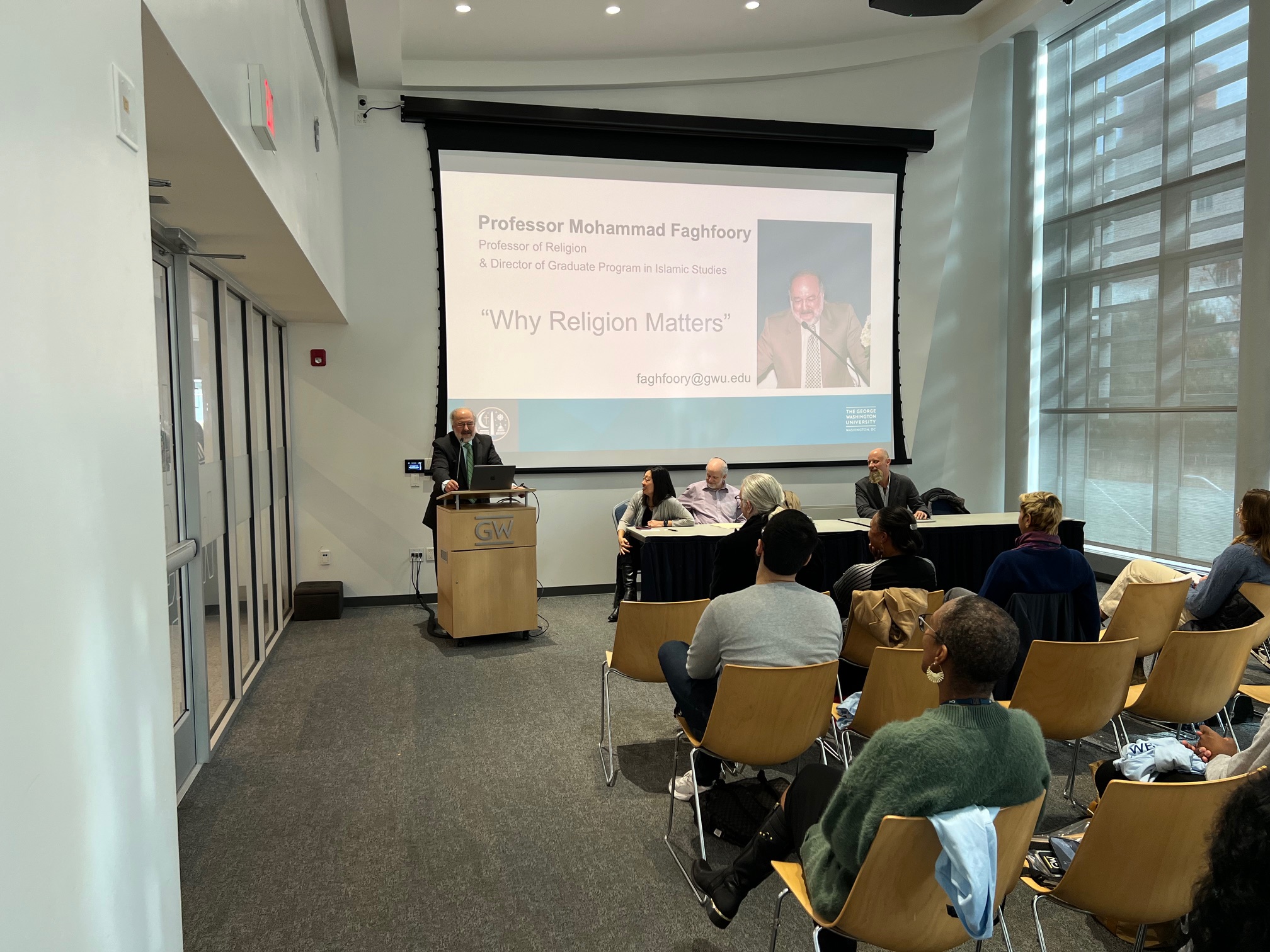 Faculty Member Mohammad Faghfoory RELx Lecture