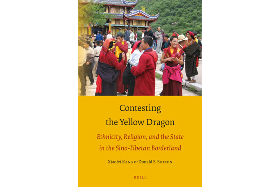 Book cover for "Contesting the Yellow Dragon: Ethnicity, Religion and the State in the Sino-Tibetan Borderland".