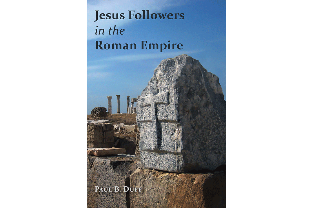 Book cover for "Jesus Followers in the Roman Empire".